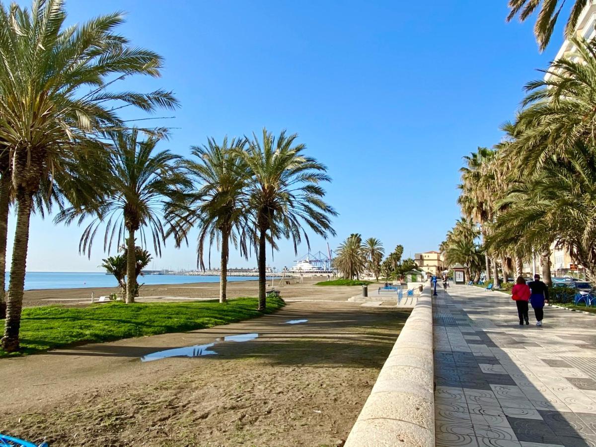 Smart Malagueta Seaview Appartement Málaga Buitenkant foto