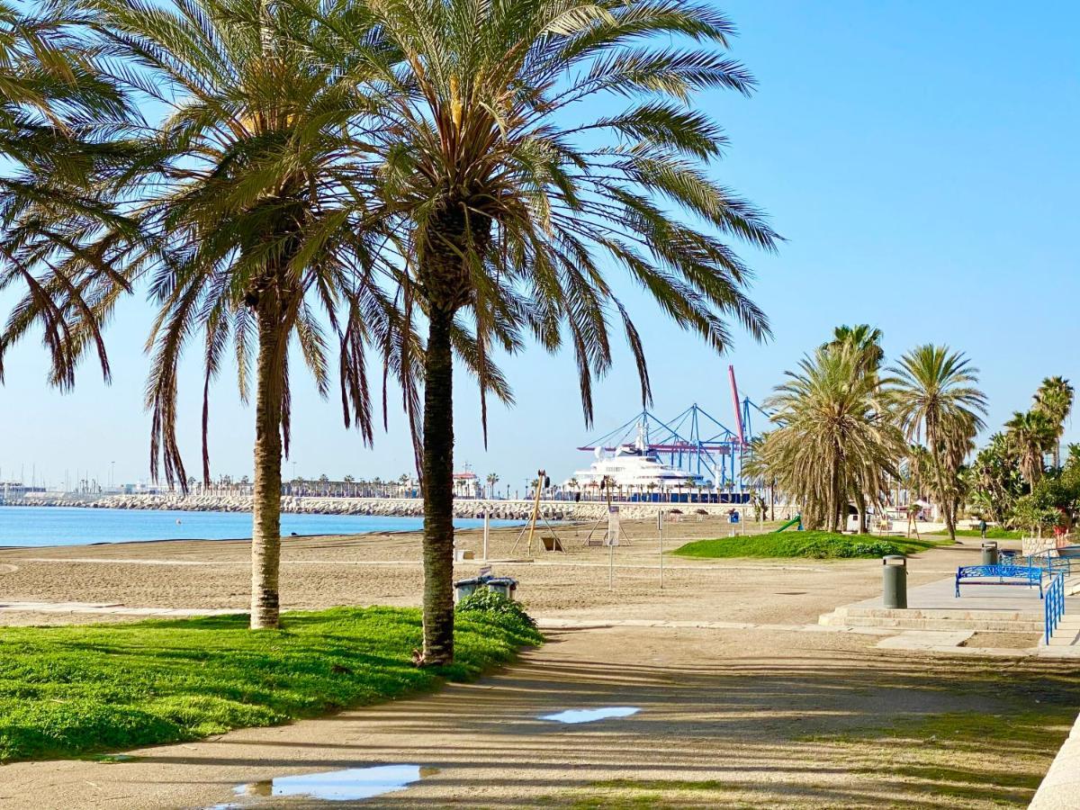 Smart Malagueta Seaview Appartement Málaga Buitenkant foto