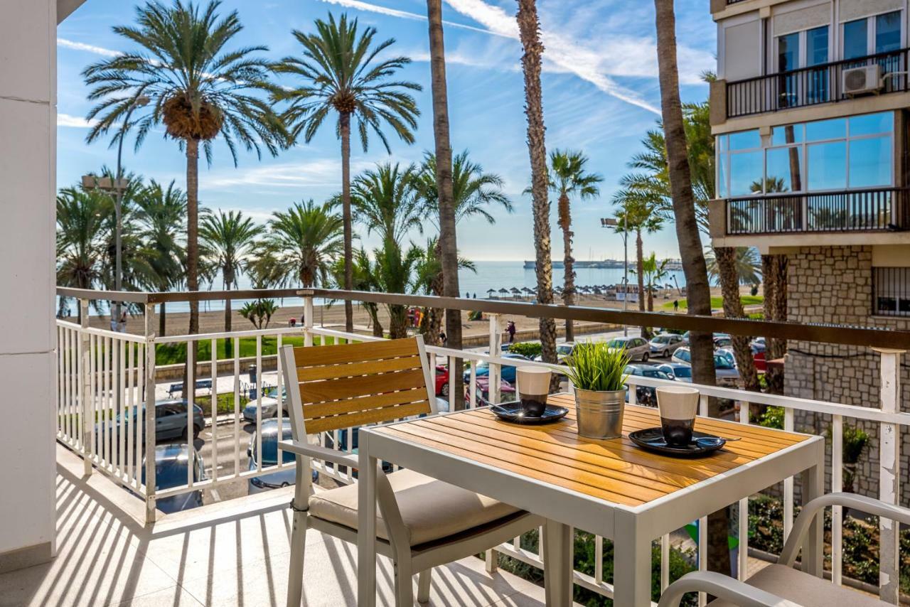 Smart Malagueta Seaview Appartement Málaga Buitenkant foto